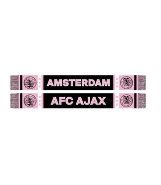 Ajax Sjaal roze zwart AFC Ajax OL