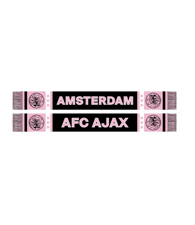 Ajax Sjaal roze zwart AFC Ajax OL