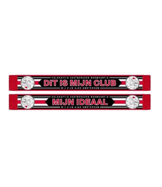 Ajax Sjaal rood mijn club, mijn ideaal OL