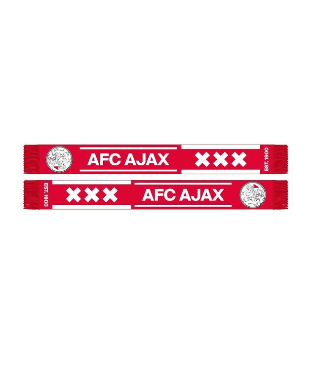 Ajax Sjaal rood AFC Ajax XXX OL