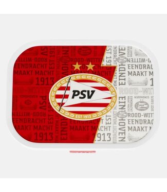 PSV Broodtrommel Tekst - PSV Lunchbox