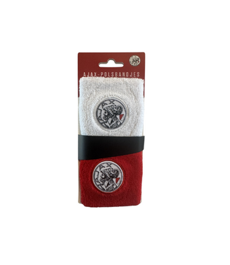 Ajax Polsbandjes Set wit en rood