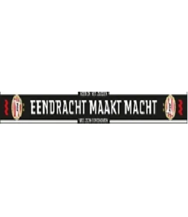 PSV Sjaal EMM Zwart