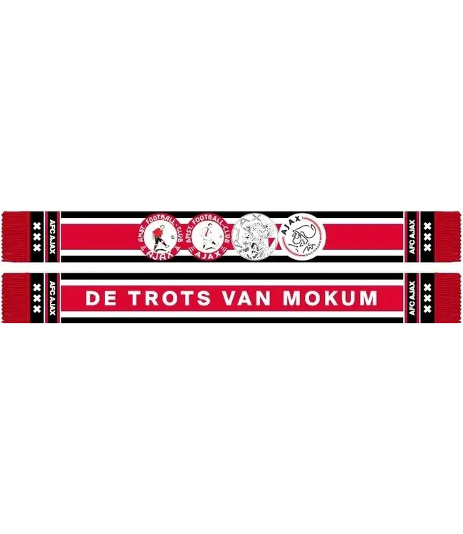 50x Ajax Sjaal Historische logo's