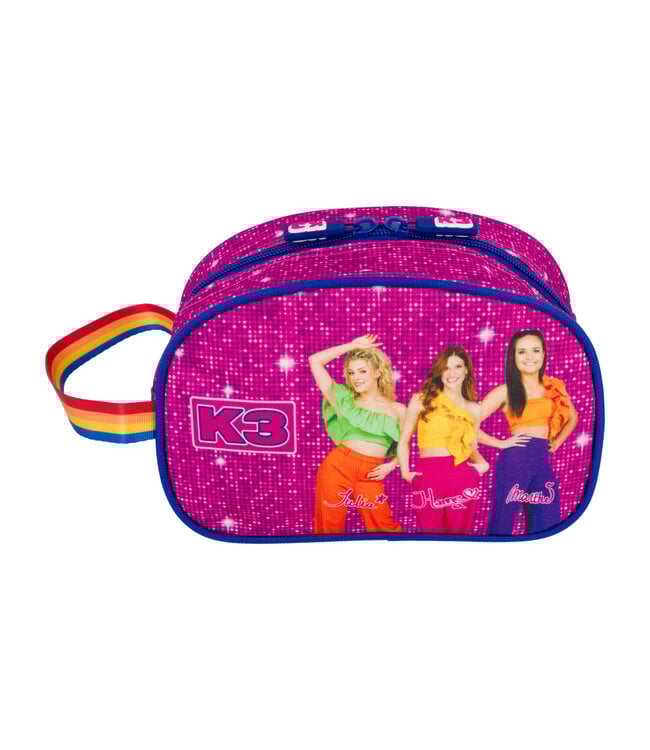 K3 Toilettas Roze Signature 14x20x9cm