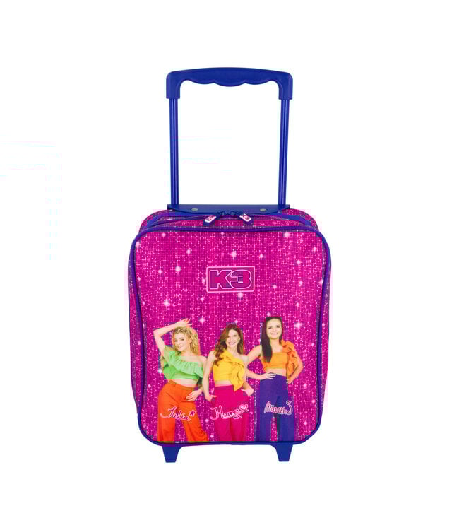 K3 Reistrolley Roze Signature 32x26x11cm