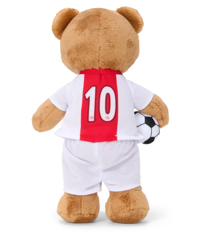 Ajax Beer pluche met bal 25cm