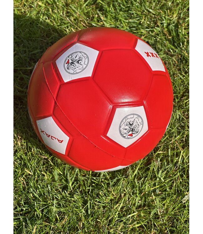 Ajax Softbal Rood 15 cm - Ajax Babybal