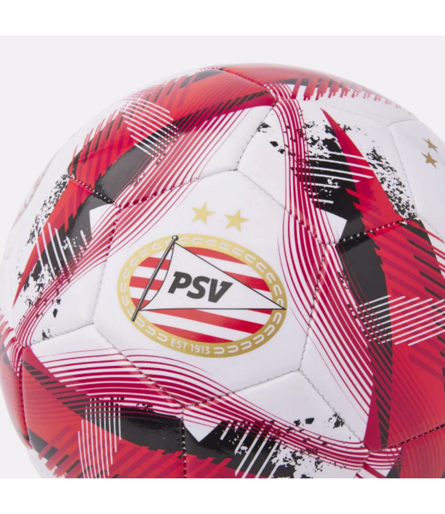 PSV Voetbal Zwart-Rood-Wit Maat 5 - PSV Eindhoven bal -