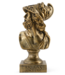 Ajax Borstbeeld Brons 27,5 cm