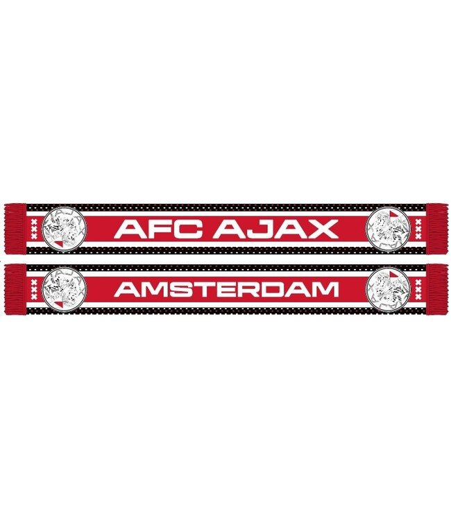 Ajax Sjaal Rood Wit Zwart AFC Ajax