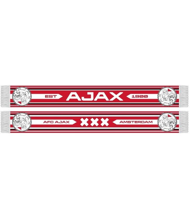 Ajax Sjaal Rood Ajax EST 1900 XXX