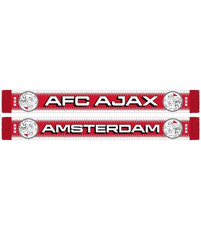 Ajax Sjaal  Rood wit AFC Ajax schaduw