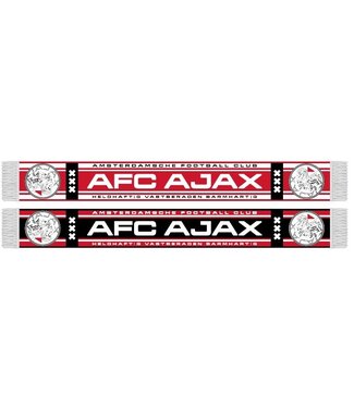 Ajax Sjaal Wit Rood AFC Ajax reverse