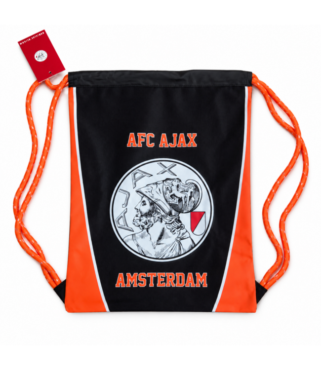 Ajax Gymtas Zwart Oranje Medium