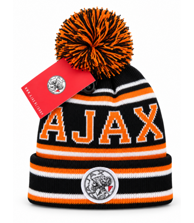 Ajax Muts Zwart Oranje Adult