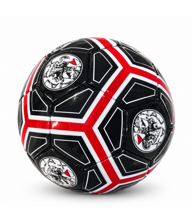 Ajax Amsterdam Voetbal Blauw Rood Maat 2