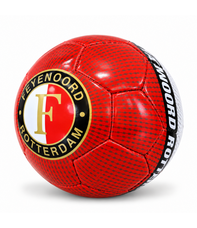 Feyenoord Rotterdam Voetbal Rood Wit Zwart maat 5