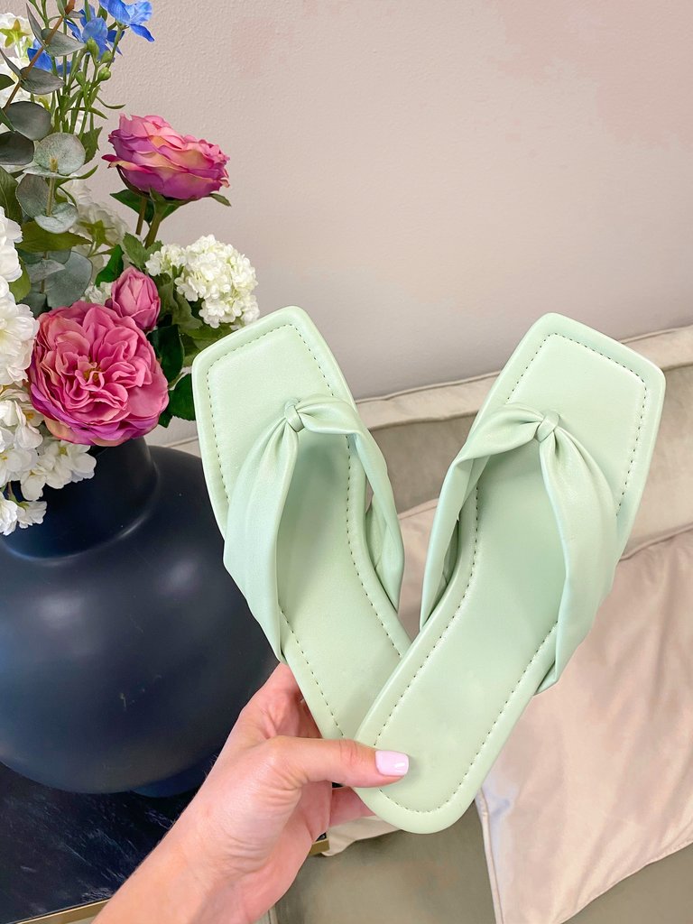 Deems "Lilly" Slippers - Green