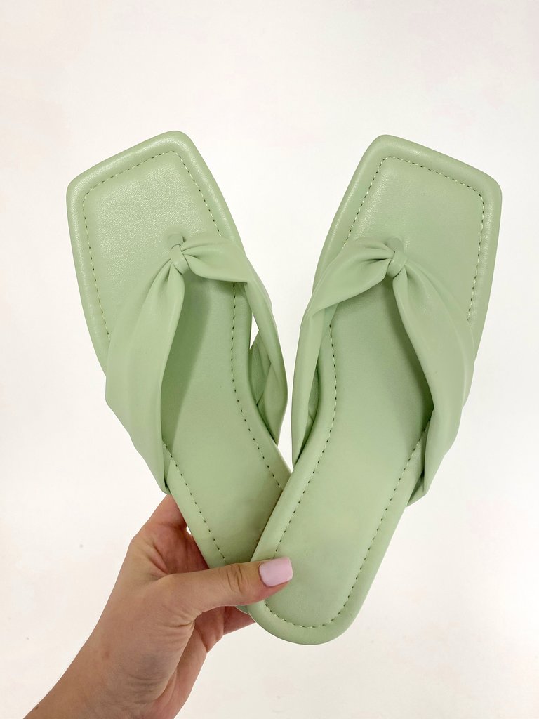 Deems "Lilly" Slippers - Green