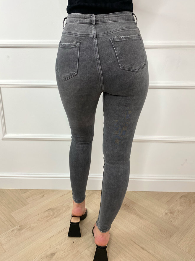 Super high waist jeans | Jeans met extra hoge taille - Deems