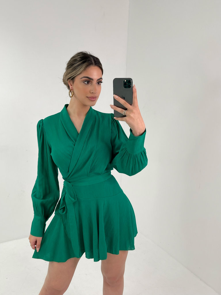 Deems "Milo" Dress - Green
