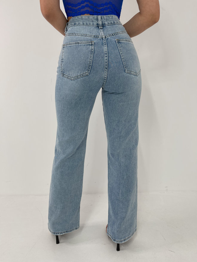 Super high waist jeans, - Deems