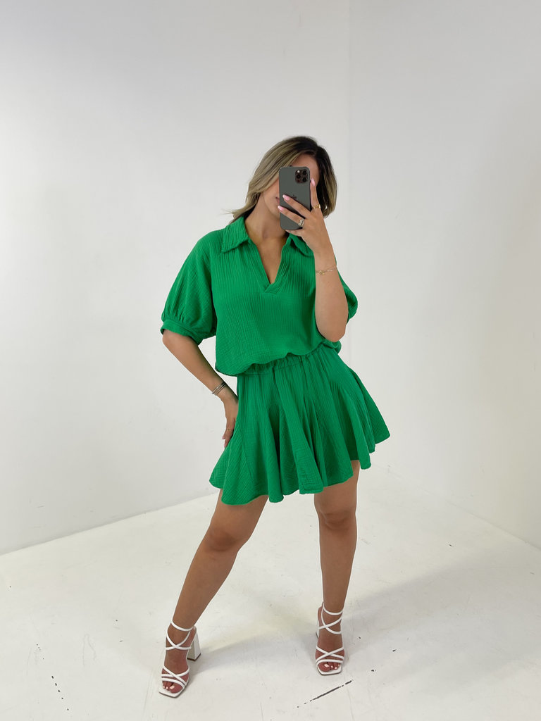 Deems "Gabriella" Skirt - Green