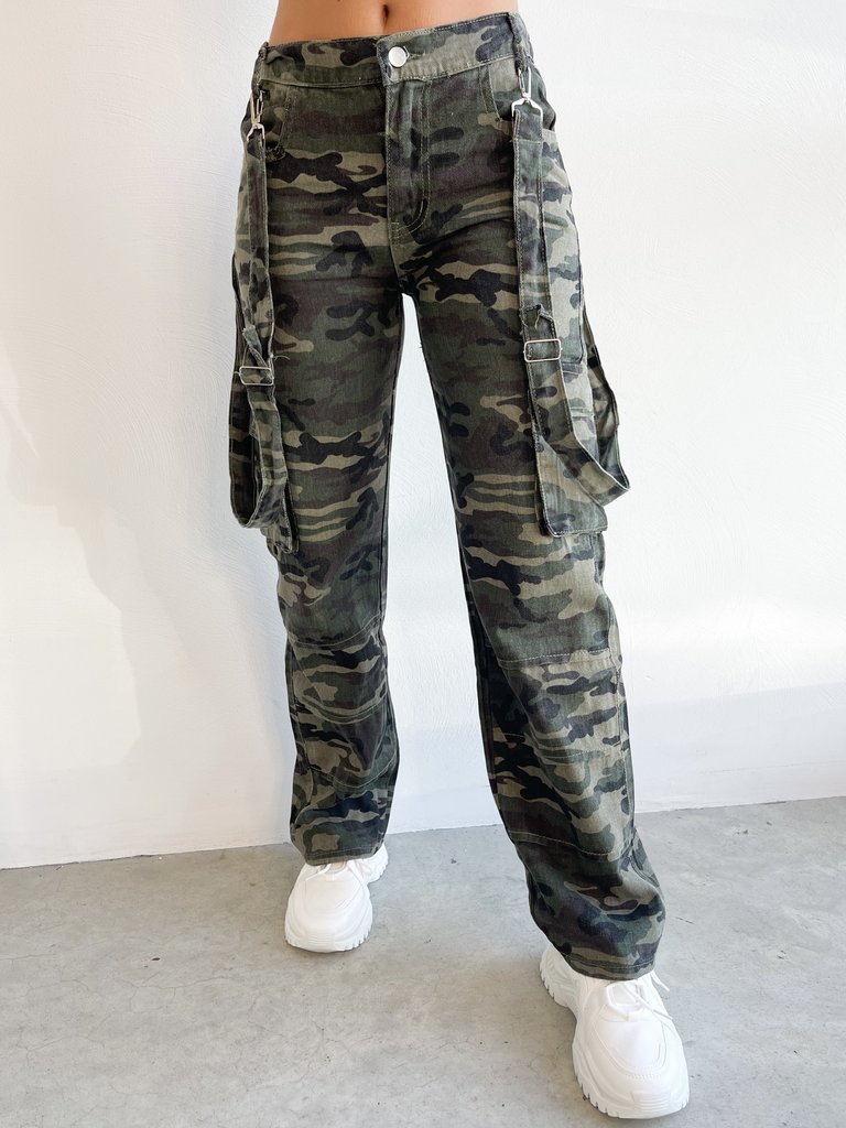 Deems "Lucas" Camouflage Cargo Pants