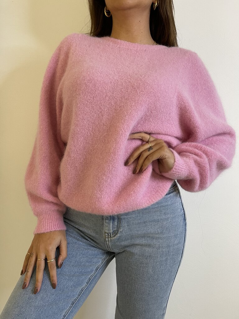 Deems "Mae" Luxe soft Knit - Pink