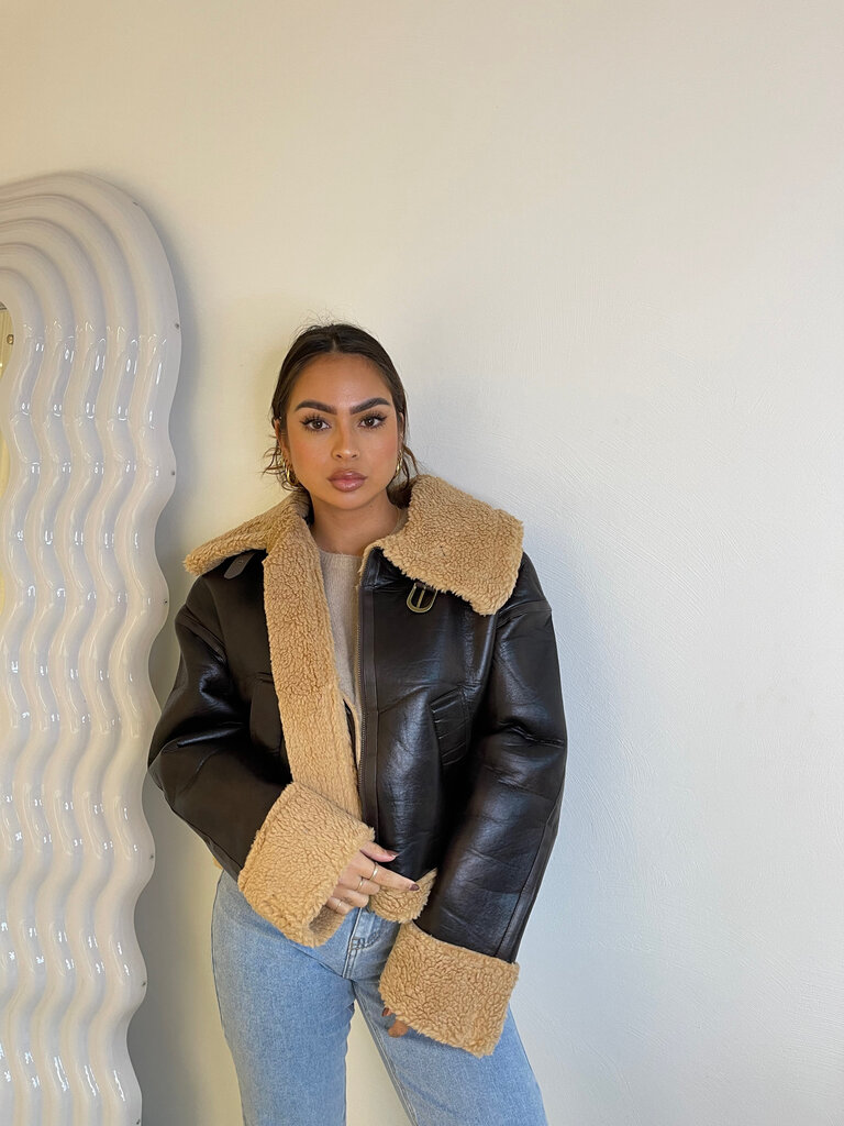 Deems "Mia" Leatherlook Jacket