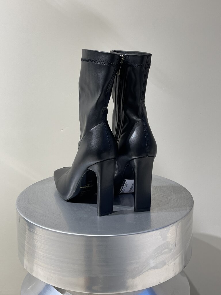 Deems "Lily" High Heel Boots - Black