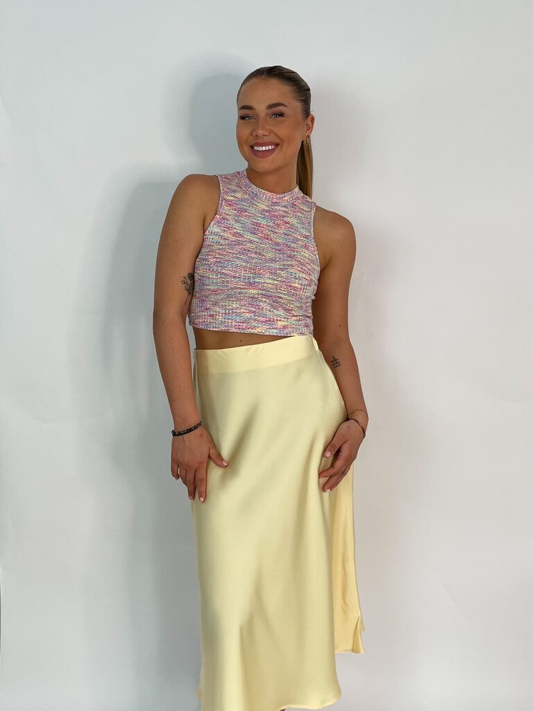 Deems  "Dana" Heathered top - multi color