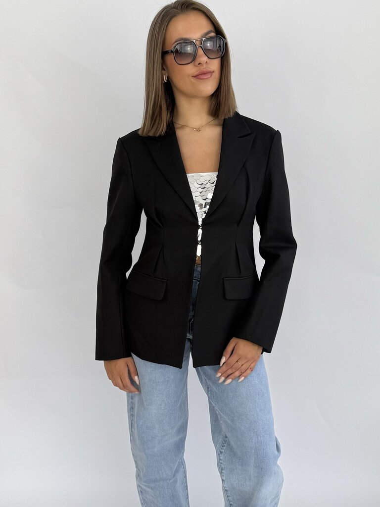 Deems A SM001 "Josie" getaileerde blazer - black