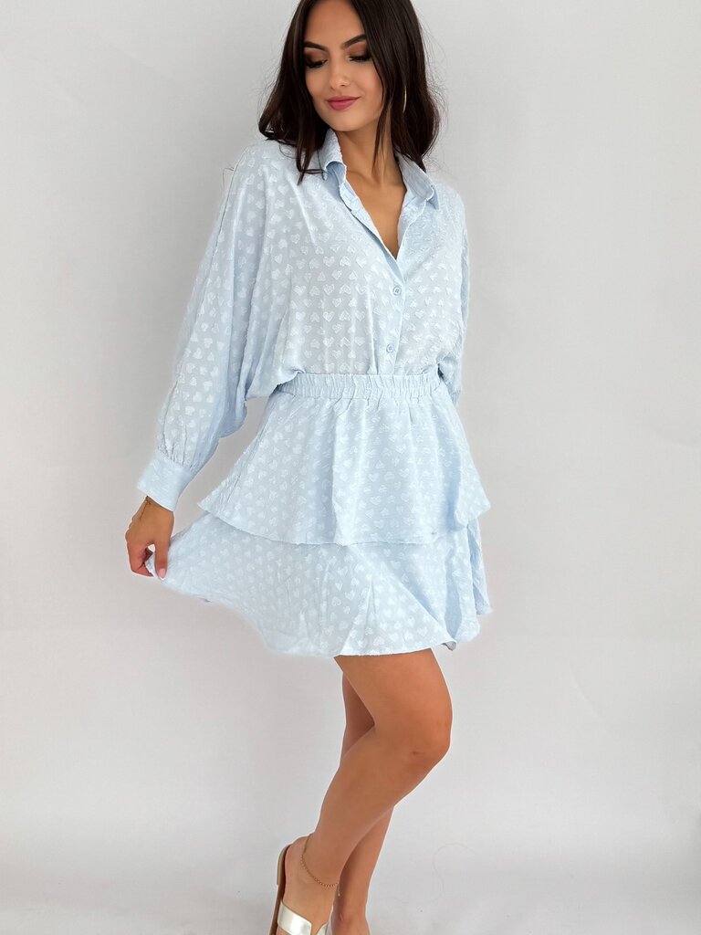 Deems "Lanna" Ruffle set - blue