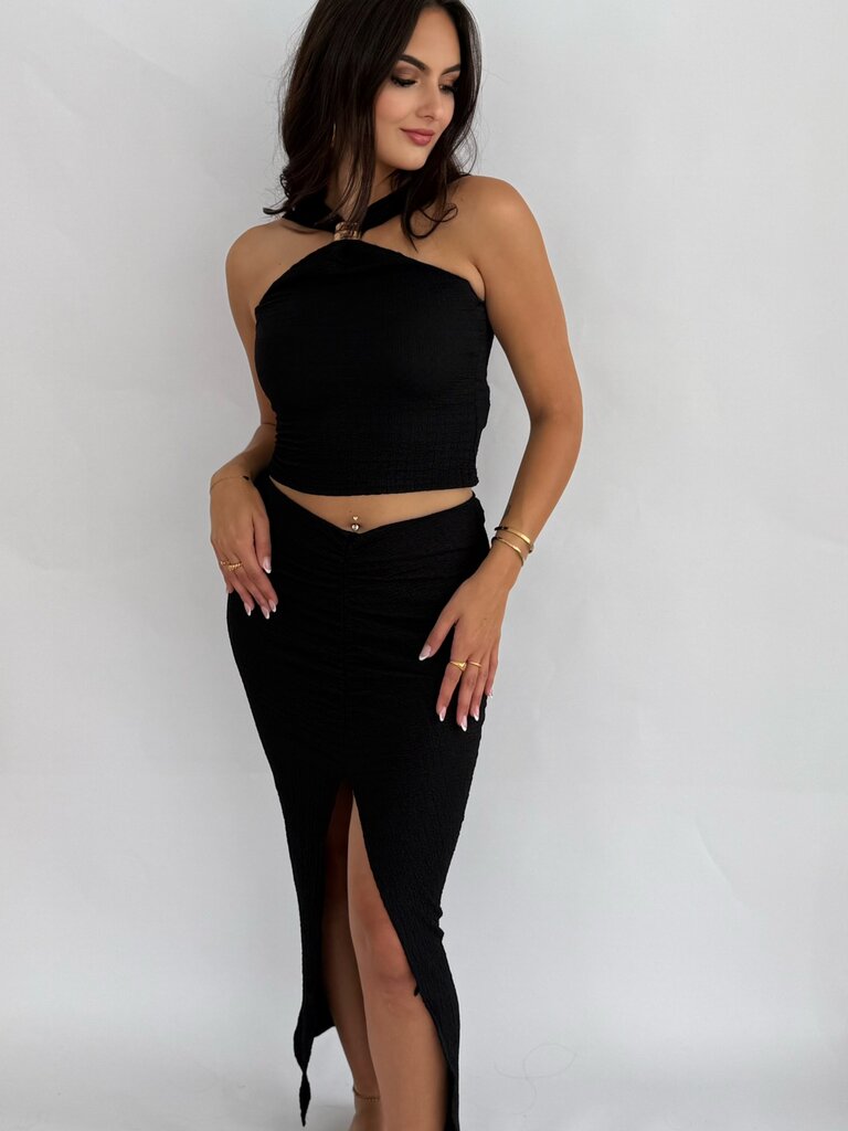 Deems "Demi" Skirt onderdeel van set - Black