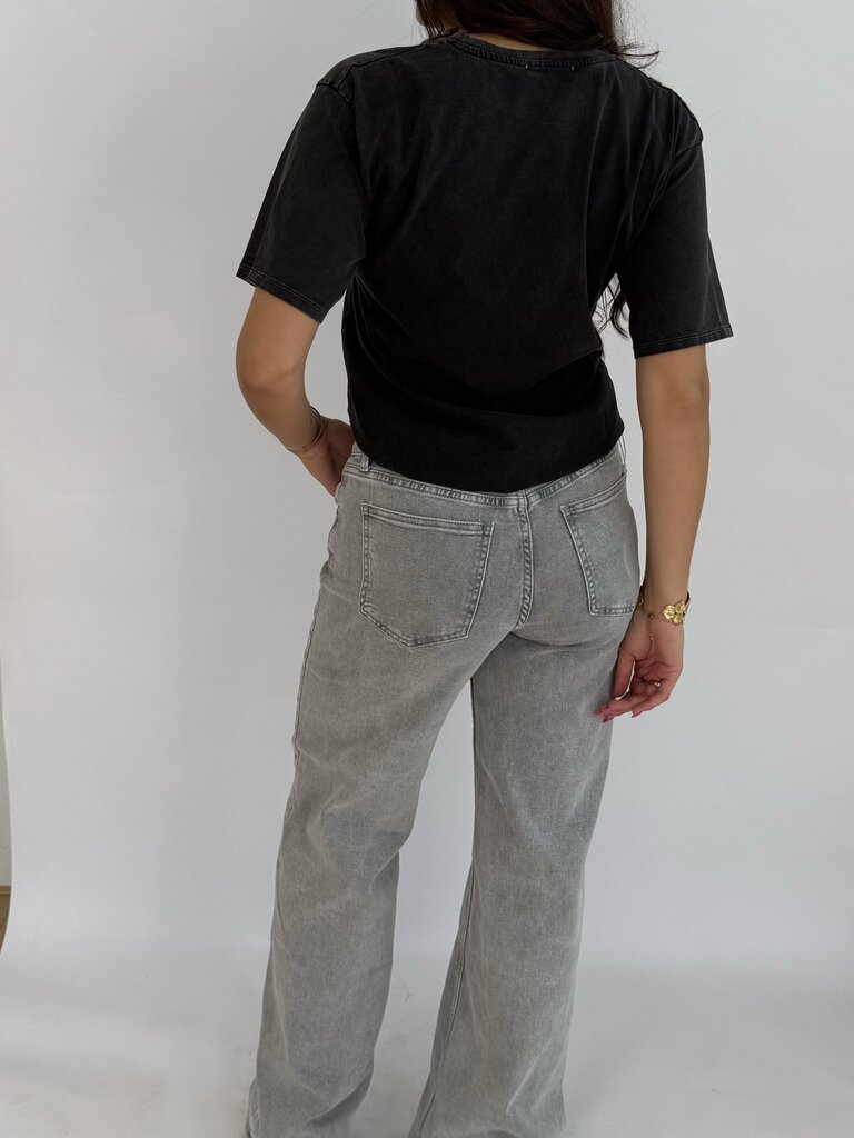 Deems "Jen" Shirt - Zwart
