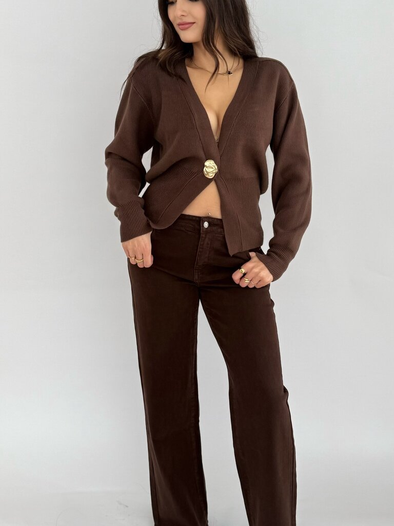Deems  "Sol" Straight Leg jeans - Brown