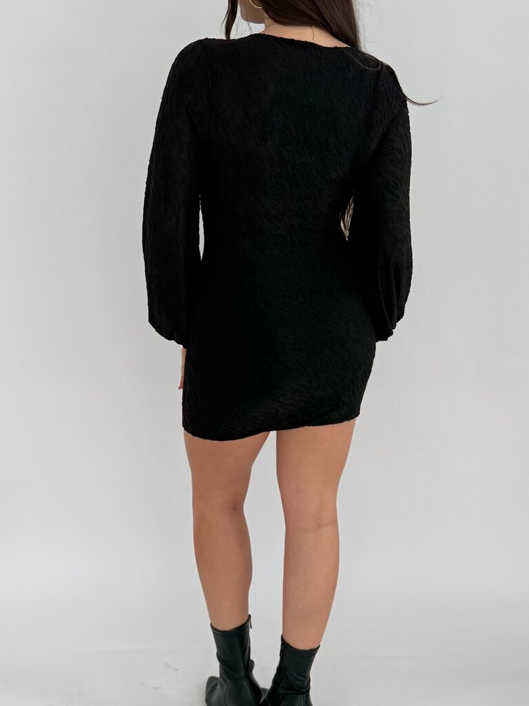 Deems  "Lovi" impress dress - Black