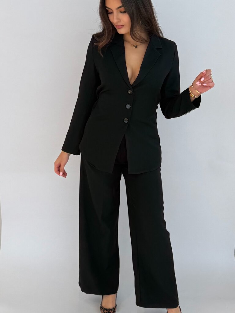 Deems "Lucee" blazer onderdeel set - black