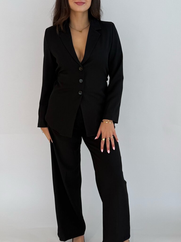 Deems "Lucee" blazer onderdeel set - black