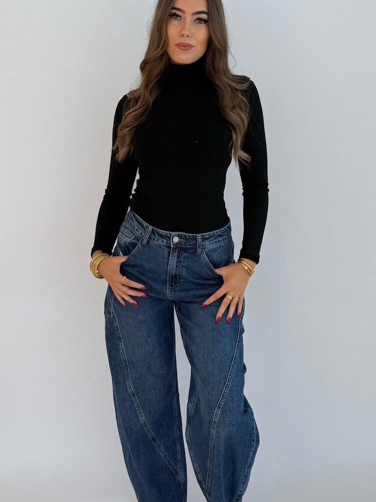 Deems  "Linda" Balloon jeans - dark blue