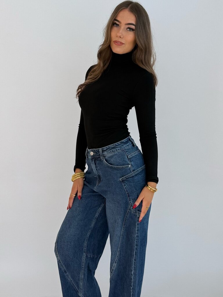 Deems  "Linda" Balloon jeans - dark blue