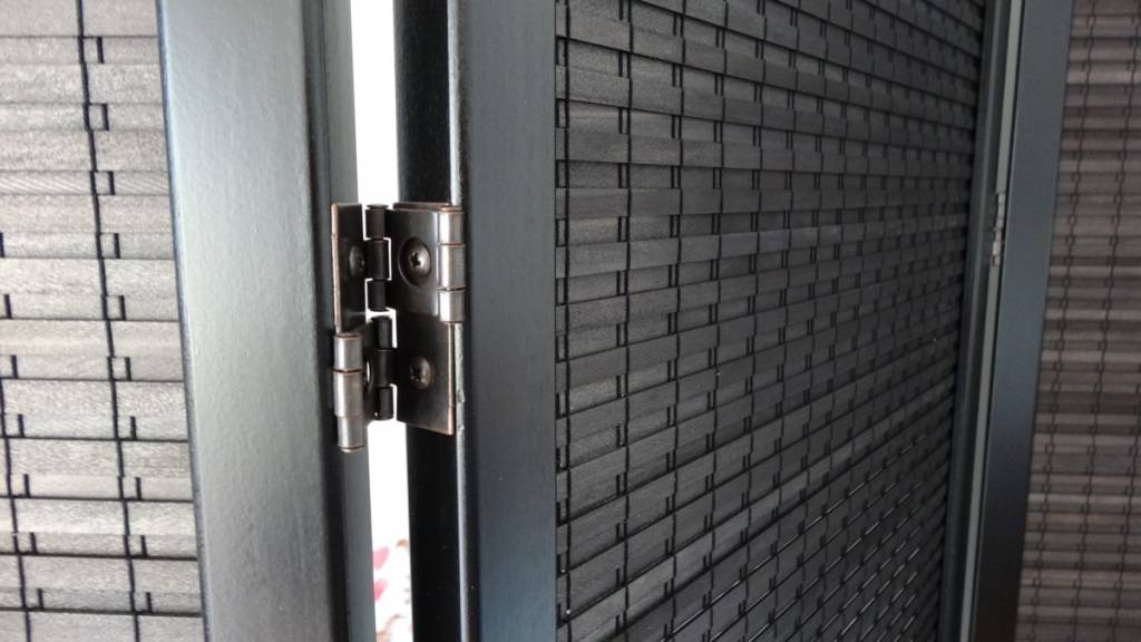 Zwart Kamerscherm 5 panelen
