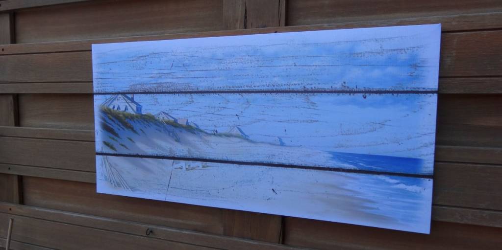 Canvas Schilderij Strand en Zee