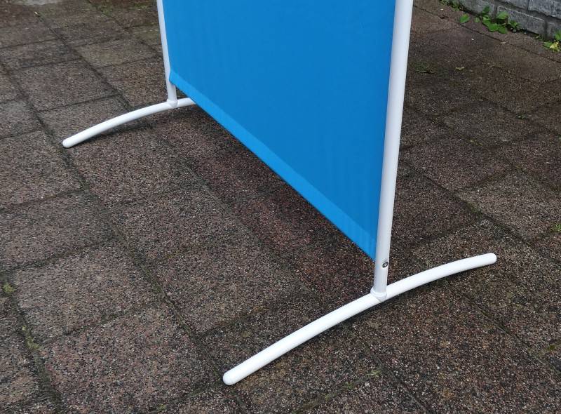 Kamerscherm Scheidingswand Blauw 3 Panelen