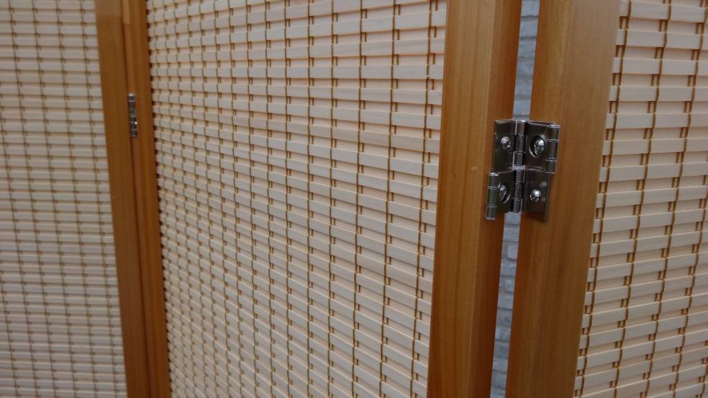 Kamerscherm Naturel 4 panelen