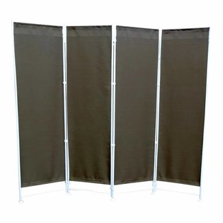 Canvasscherm Kamerscherm Bruin polyester Doek