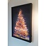 LED Canvas 3D Kerstboom Schilderij