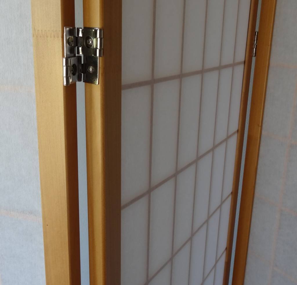 Japans Kamerscherm Naturel 5 panelen